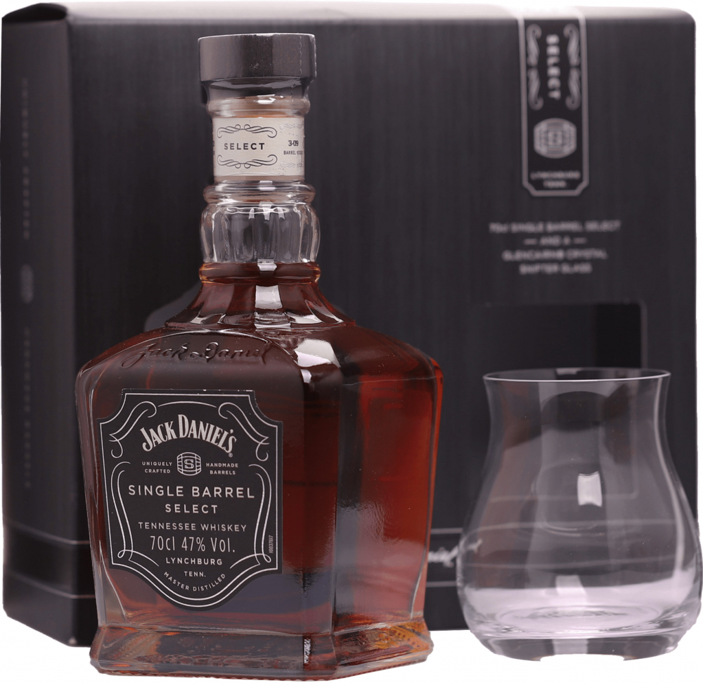 Jack Daniel\'s Single Barrel Select 47% 0,7 l (darčekové balenie 1 pohár)