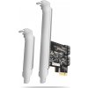 AXAGON PCES-SJ2, PCIe řadič - 2x interní SATA 6G port, JMB582, SP & LP