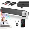 REPRODUKTOR SOUNDBAR PRENOSNÁ REPRODUKTOROVÁ LIŠTA BLUETOOTH 5.0, AUX, RCA