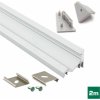 FK Technics Hliníkový profil FKU60 pre LED pásiky 200 x 20 x 16 cm
