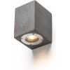 RENDL KANE I nástenná betón/dekor tmavý granit 230V LED GU10 5W IP65 R13793