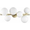 Ideal Lux 309279 PERLAGE stropné svietidlo 6xG9 saténová mosadz, biela