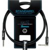 Ibanez Instrument Cable 1,52m Black Straight & Right Angled Plugs