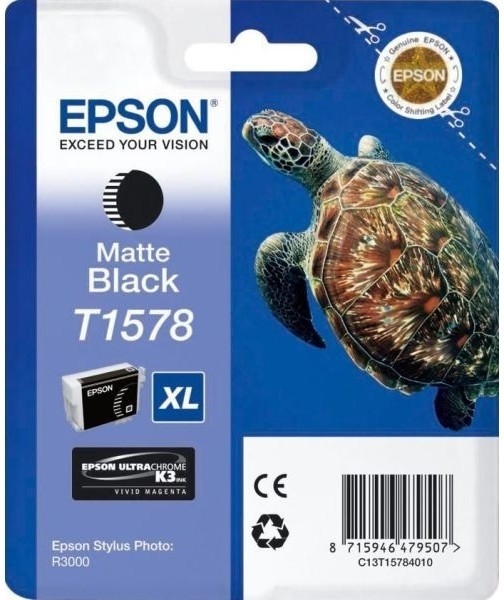Epson T1578 XL Matte Black - originálny