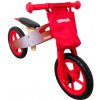Odrážadlo balančný bicykel R-SPORT RM10, drevené, 85x51x39 cm, penové EVA kolesá 28 cm, červené (odrážadlo )
