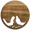 Výrez Stromu života Simple 20cm Palisander
