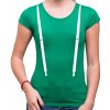 tričko, Farba zelená, Strih/ Variant Dámsky