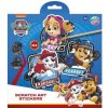 Vyškrabávacie samolepky Tlapková patrola – sada 5 ks