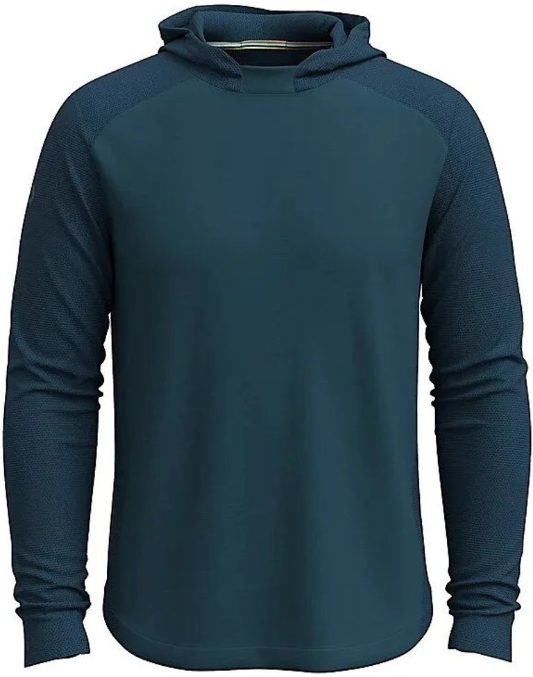 SMARTWOOL M ACTIVE MESH HOODIE twilight blue