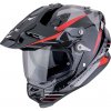 SCORPION ADF-9000 AIR FEAT matná bielo/čierno/červená Veľkosť: XS