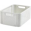 CURVER STYLE M úložný box 38,6 x 17,2 x 28,7 cm krémový 03615-885
