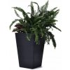 Keter 228978 Rattan Planter Kvetináč S 44 x 29 cm antracit