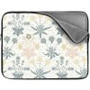 Sablio Obal na notebook Sivé kvetiny - 15,6