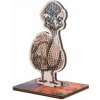 CRYSTAL ART Diamantové maľovanie Na zemi: Emu