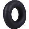 Doc Johnson C-Ring - silikónový erekčný krúžok (čierny)