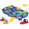 AquaPlay set vodnej dráhy Lock Box s 2 plachetnicami a motorovým člnom 1516-4