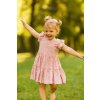 Fashionkids Dievčenské letné šaty JULKA Ružová