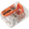WAGO 221-412 Svorka COMPACT 2x4 s páčkou, bezskrutková