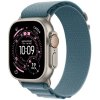 Apple Watch Ultra 3 (2025) 49mm Prírodný titán so svetlo modrým alpským ťahom M MEWM4QC/A