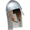 Výprodej Normanská přilba Spangenhelm, 11. století - M 1,3mm bez s kroužkové ochrany krku - Outlet