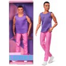 Bábika Barbie Barbie Looks Ken Vo Fialovom Tričku