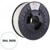 C-TECH Tisková struna (filament) PREMIUM LINE, PLA, dopravní bílá, RAL9016, 1,75mm, 1kg