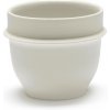 Serax Šálka na espresso Dune Alabaster, set 2 ks – sivobiela