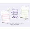 Rodinný plánovací kalendář 2026 - nástěnný kalendář