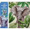 Vimalor Diamantové maľovanie Slon 34 x 43 cm