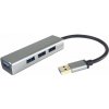 PremiumCord USB 3.0 Superspeed HUB 4-portový ku3hub4e