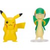 Pokémon sada figurek - Battle 2Pack (Snivy, Pikachu) 8 cm