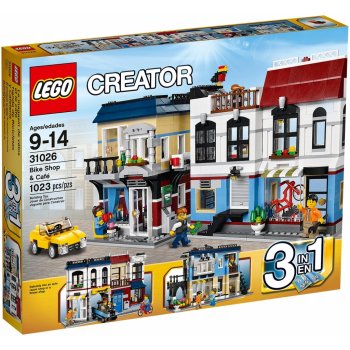 LEGO® Creator 31026 moto shop a kavárna od 189,9 € - Heureka.sk