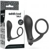 Addicted Toys Anal Massager And Cock Ring With Vibrator - Análny Kolík S Krúžkom