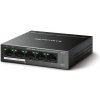 Prepínač TP-Link Mercusys MS105GP 1x GLAN, 4x GLAN s PoE+, 65W, 52453532