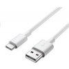 Kabel PremiumCord USB 3.1 C/M - USB 2.0 A/M rychlé nabíjení 3A, 10cm, bílý