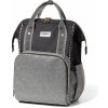 Babyono Batoh taška oslo style + podložka šedá