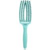 Olivia Garden Finger Brush kefa na vlasy masážna 6-radová stredná mint