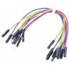 MIKROE Prepájací kábel; PIN: 1; 10ks; 150mm