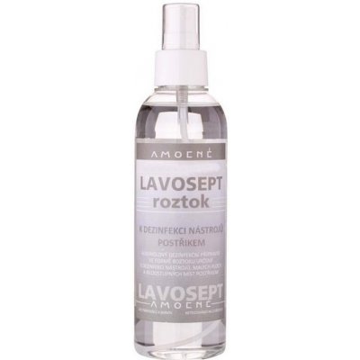 Lavosept nástroje dezinfekčný roztok na nástroje spray s vôňou citrónu 200 ml
