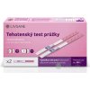 LIVSANE Tehotenský test prúžky včasná detekcia 1x2 ks