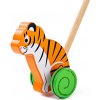 Bigjigs Toys Bigjigs Baby Dřevěný jezdík Tygr