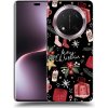 Picasee silikónový čierny obal pre Honor Magic7 Lite 5G - Christmas