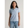 POLOKOŠEĽA GANT CONTRAST COLLAR SS PIQUE POLO DOVE BLUE