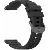 Silikónový remienok Ricardo 24mm (pro Garmin Venu X1), čierny, Quick Release