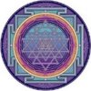 Mandala okenná nalepovacia - Sri Yantra