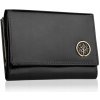 Betlewski peňaženka z pravej lícovej kože čierna - dámska