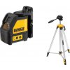 DeWalt DW088KTRI samonivelačný krížový laser so statívom