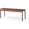 HAY Lavica Palissade Bench, iron red