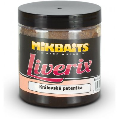 Mikbaits Liverix boilie v dipe 250ml - Kráľovská patentka 20mm