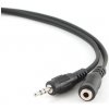 Gembird kábel, predlžovací audio JACK 3.5mm samec/JACK 3.5mm samica, 3M CCA-423-3M